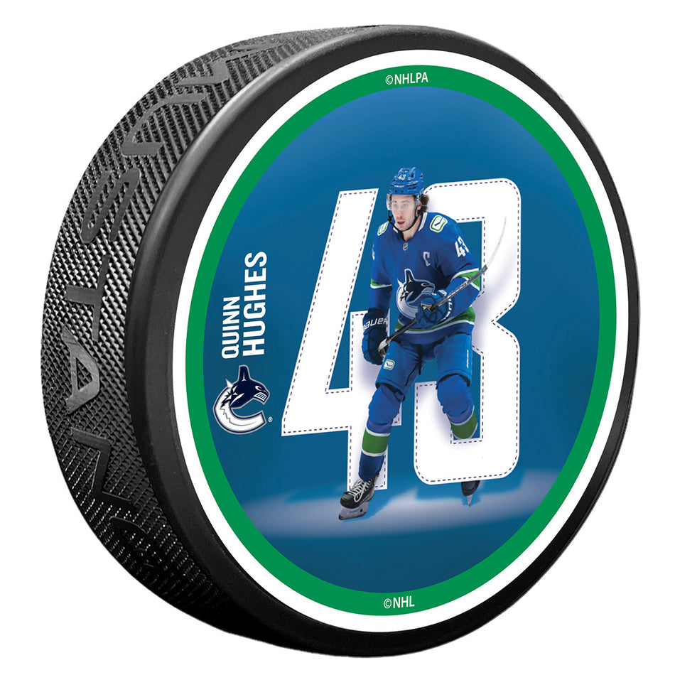 High-Definition Puck | Vancouver Canucks | Breakout - Quinn Hughes
