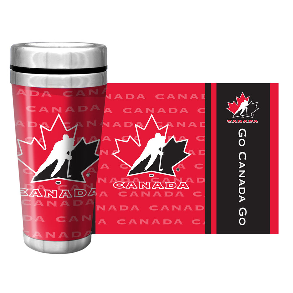 Full Wrap Travel Mug | Hockey Canada | Wallpaper