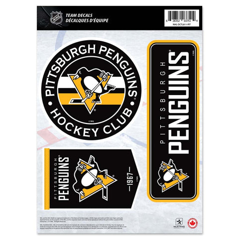 Pittsburgh Penguins Fan Decal Set - 8