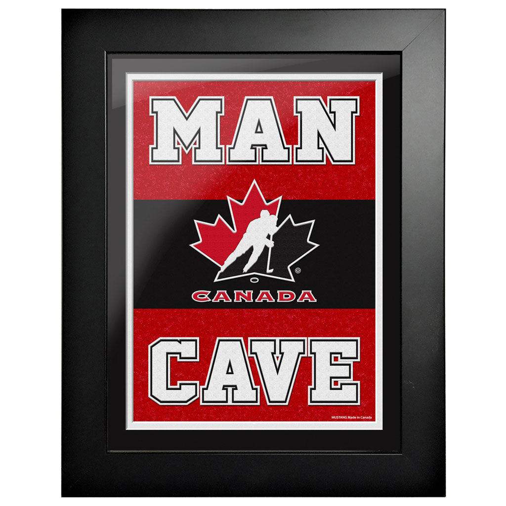 Team Canada 12x16 Framed Sign - Man Cave