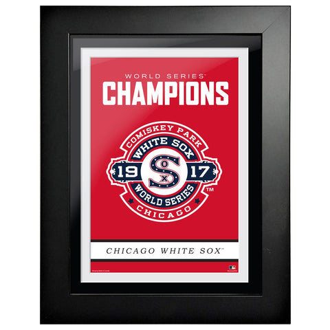 Chicago White Sox Cooperstown World Series Logo 1917 12x16 Framed Art