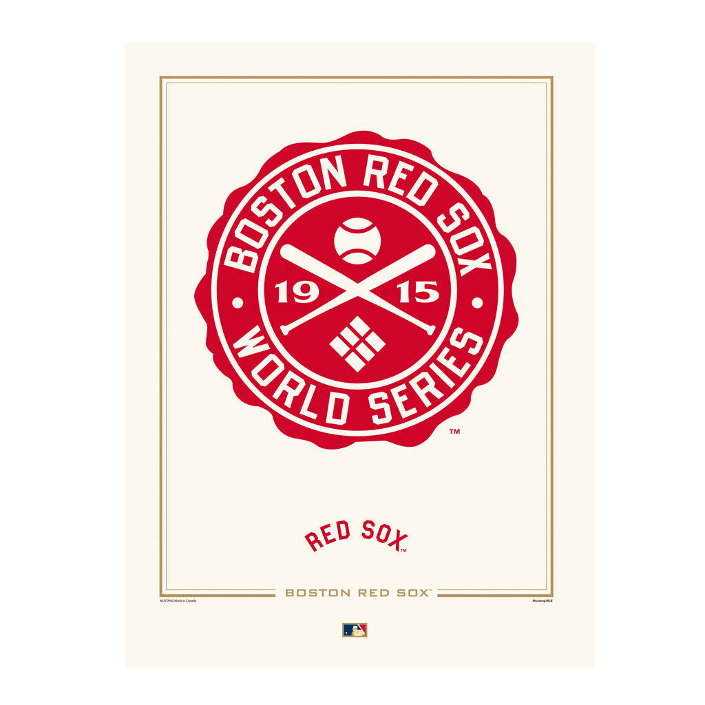 Boston Red Sox 1915 World Series 12x16 Print