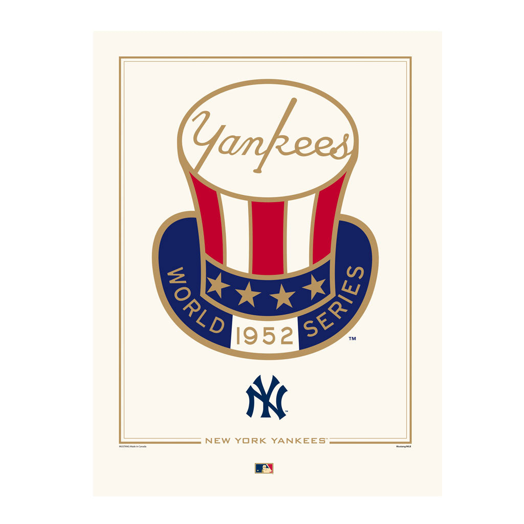 New York Yankees 1952 World Series 12x16 Print