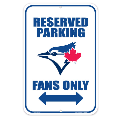 Toronto Blue Jays 10x15 Parking Sign