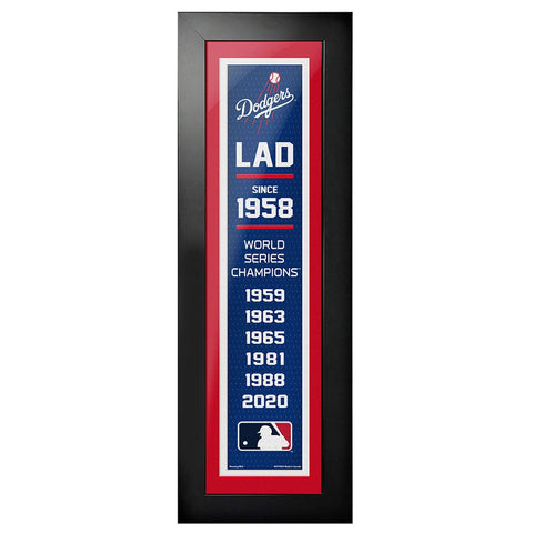 Los Angeles Dodgers 2020 World Series Champions Empire (Size: 6