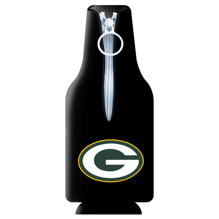 Black Flat Neoprene Bottle Suit - Green Bay Packers