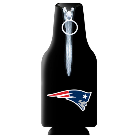 Black Flat Neoprene Bottle Suit - New England Patriots