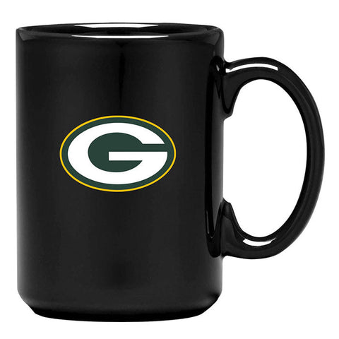 Green Bay Packers Black El Grande Mug