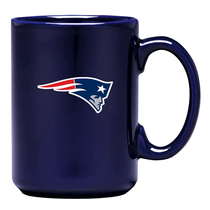 New England Patriots El Grande Blue Ceramic Mug