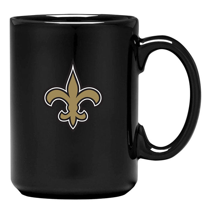 New Orleans Saints Black El Grande Mug