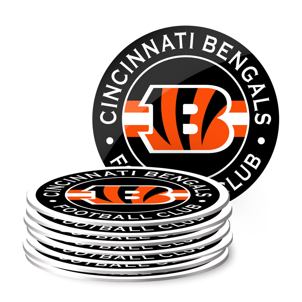 Cincinnati Bengals Eight Pack Coaster Set