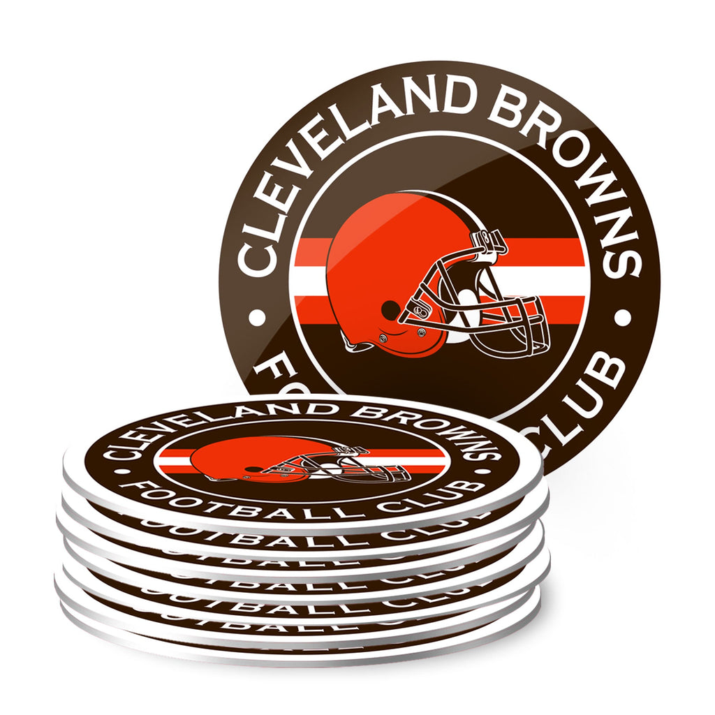 Cleveland Browns Eight Pack Coaster Set