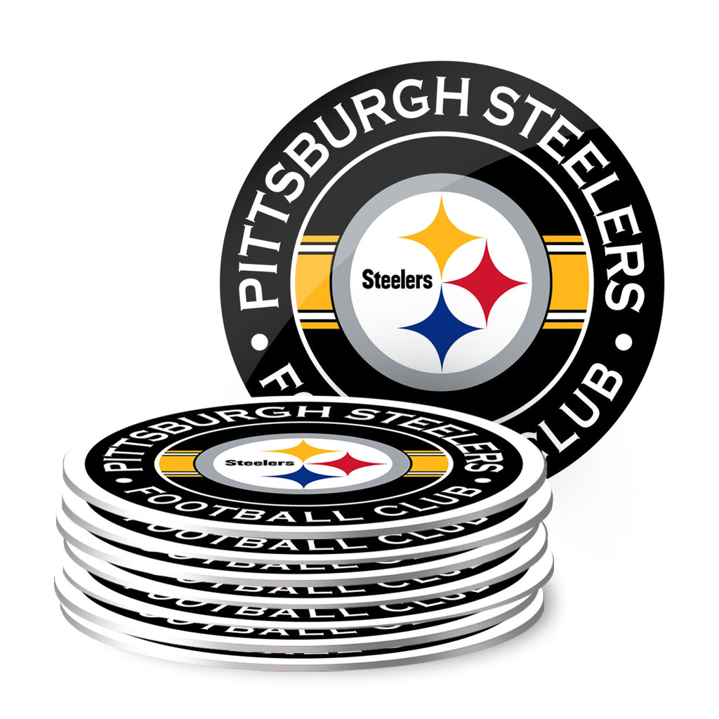 Pittsburgh Steelers Eight Pack Coaster Set