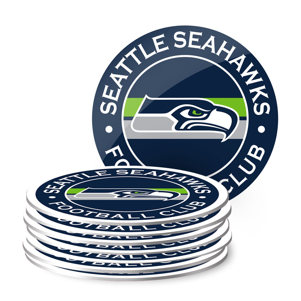 Seattle Seahawks Eight Pack Coaster Set