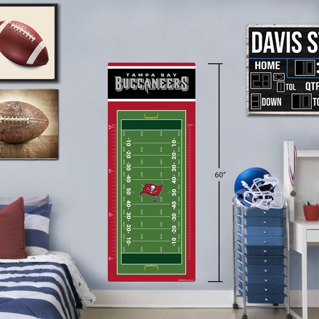 Tampa Bay Buccaneers 24x60 Field Growth Chart