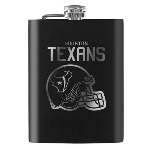 Houston Texans Laser Etched 8oz Flask