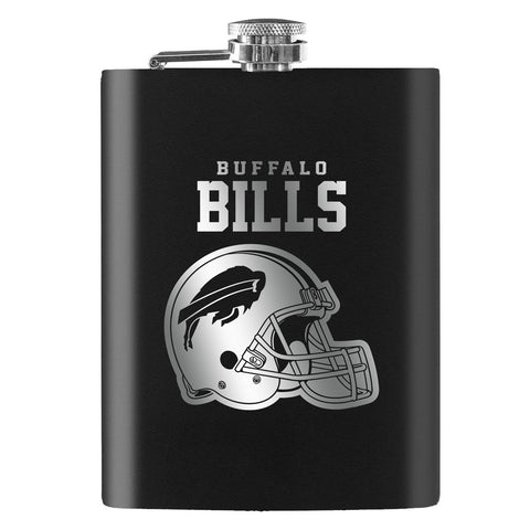 Buffalo Bills Laser Etched 8oz Flask