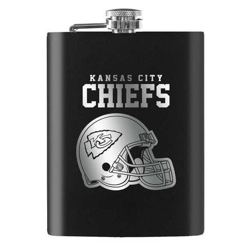 Kansas City Chiefs Laser Etched 8oz Flask