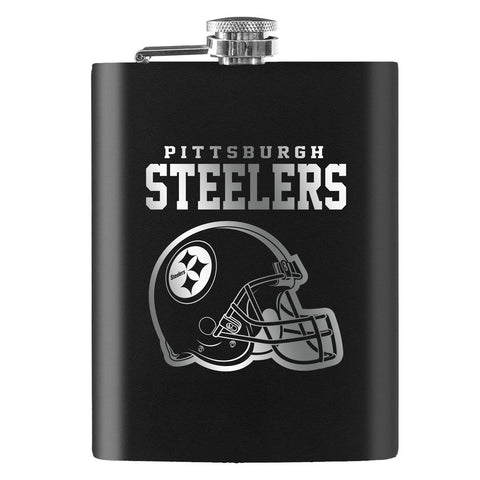 Pittsburgh Steelers Laser Etched 8oz Flask