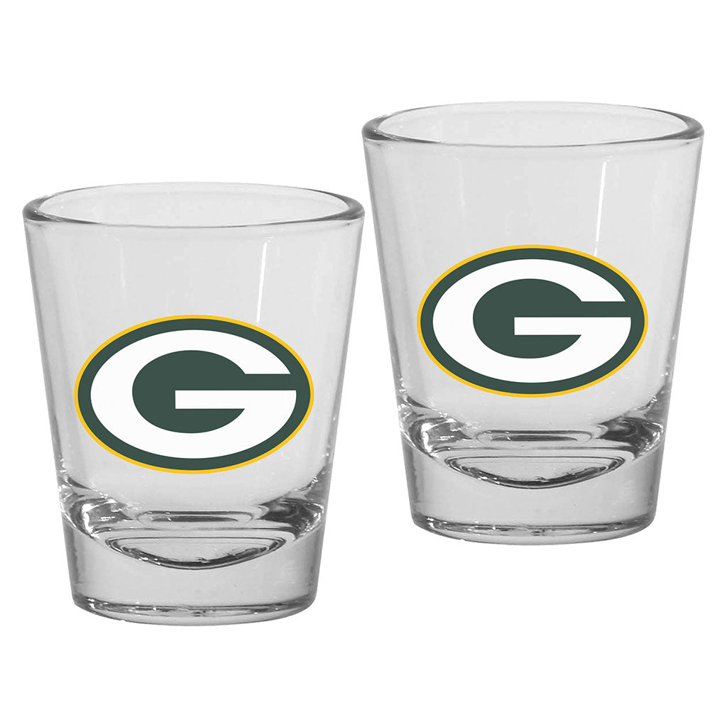 Green Bay Packers 2 Pack Shot Glass Set