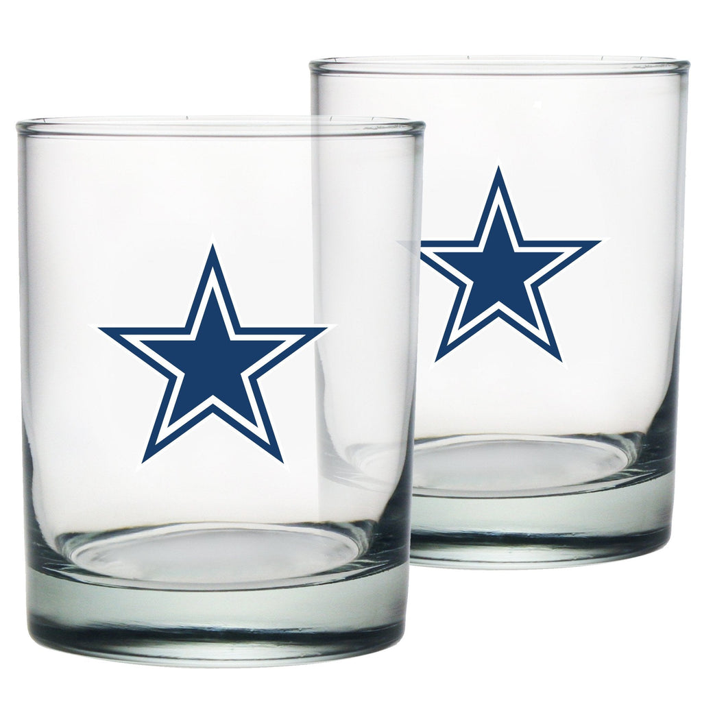 Dallas Cowboys Rocks Glass Set