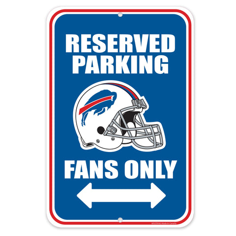 Buffalo Bills 10x15 Parking Sign