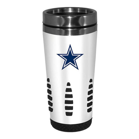 Dallas Cowboys White Huntsville Travel Mug