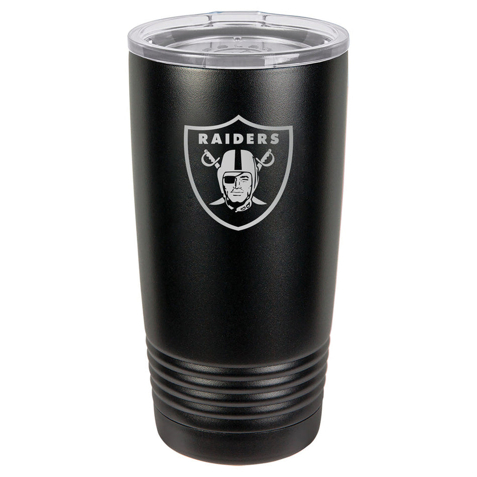 Las Vegas Raiders  20oz Polar Tumbler- Black