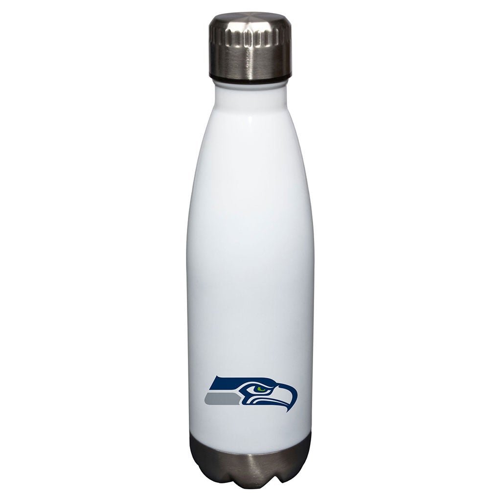 17oz White Seattle Seahawks Glacier Water Bottle