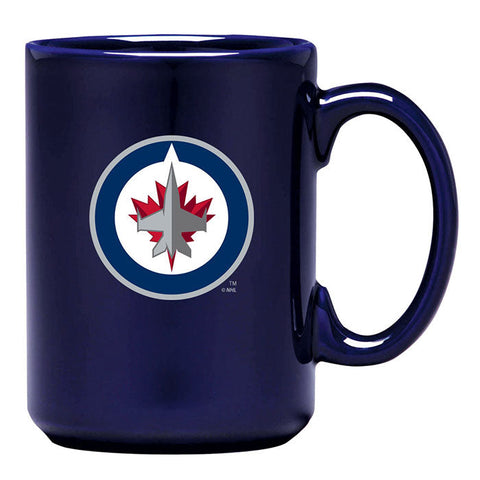 Winnipeg Jets Blue El Grande Mug