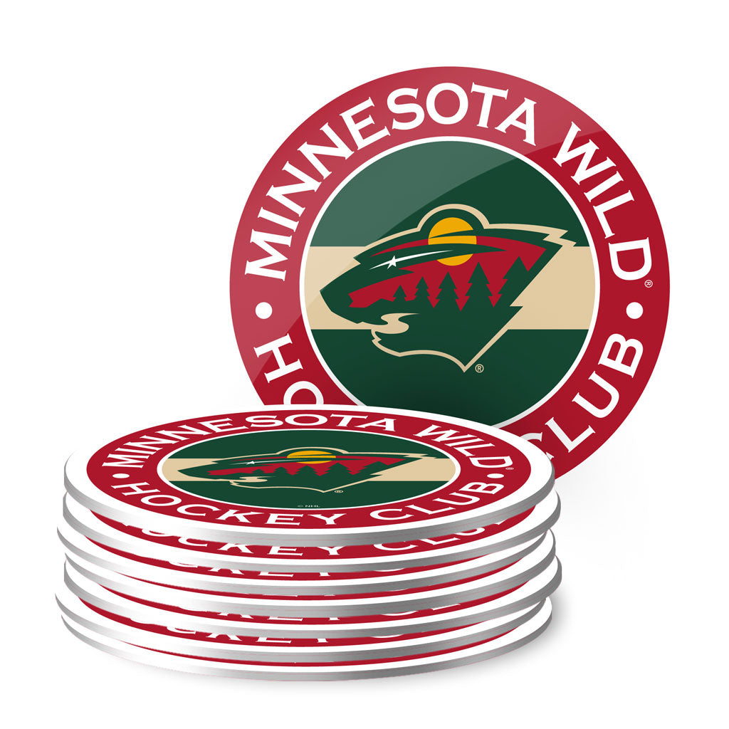 Minnesota Wild Eight Pack Coaster Set