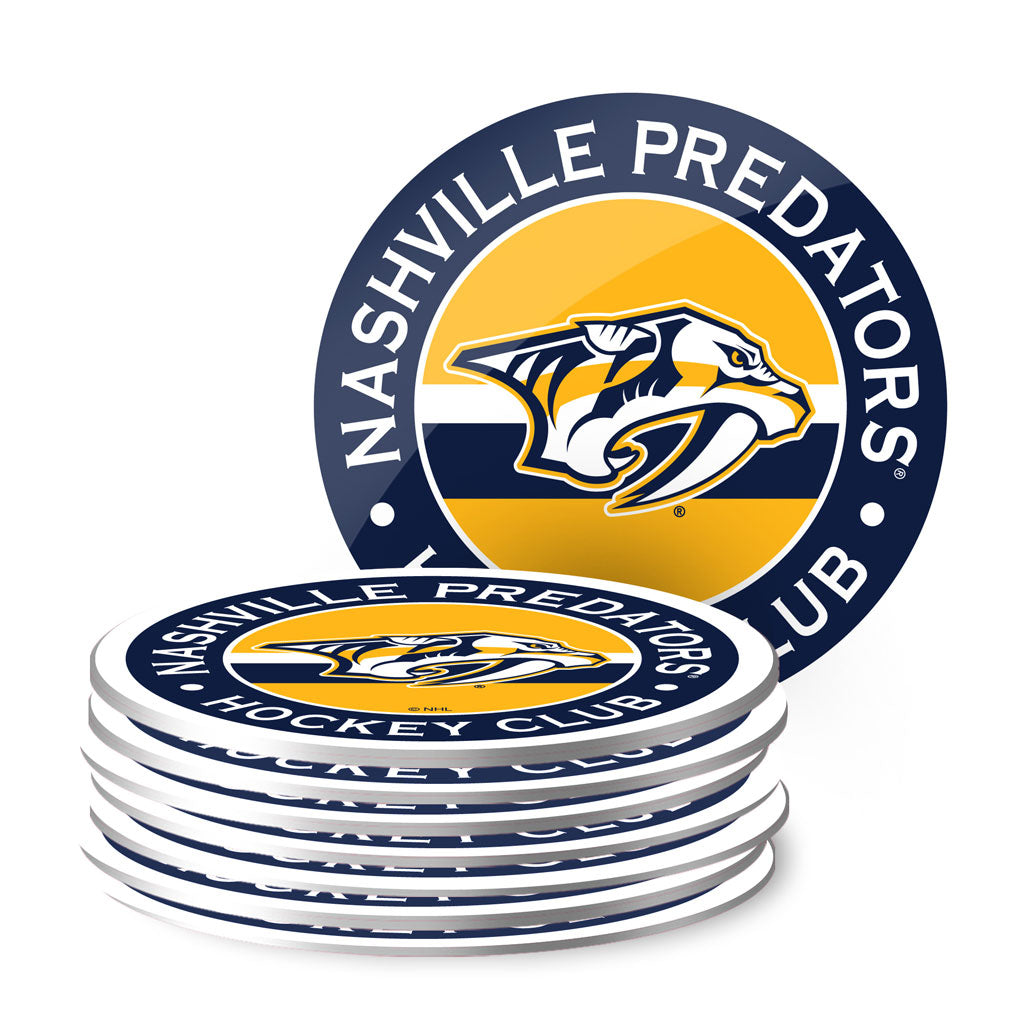 Nashville Predators Eight Pack Coaster Set