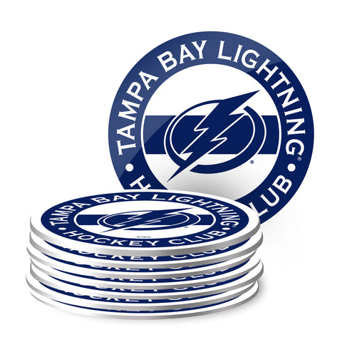 Tampa Bay Lightning Eight Pack Coaster Set
