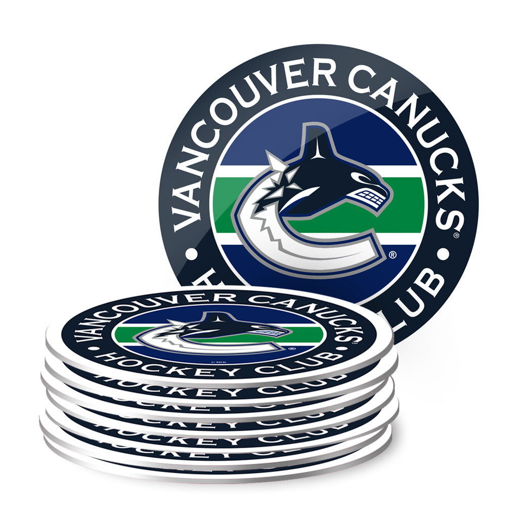 Vancouver Canucks Eight Pack Coaster Set