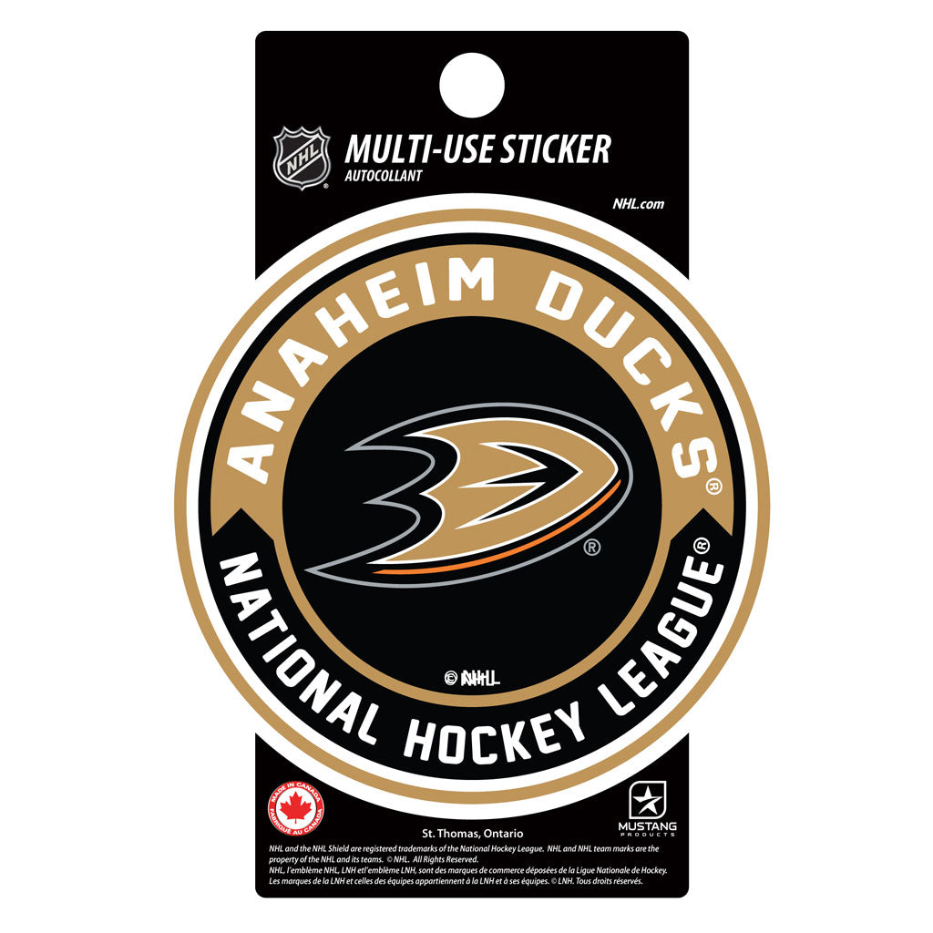 Anaheim Ducks - 3x5 Multi Use Sticker