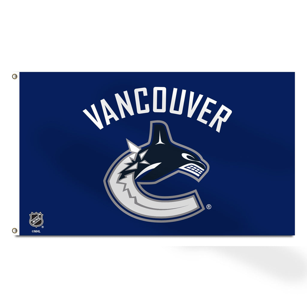 Vancouver Canucks 3' x 5' Single Sided Banner Flag