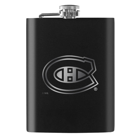 Montreal Canadiens Laser Etched 8oz Flask