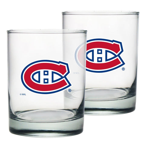 Montreal Canadiens Rocks Glass Set