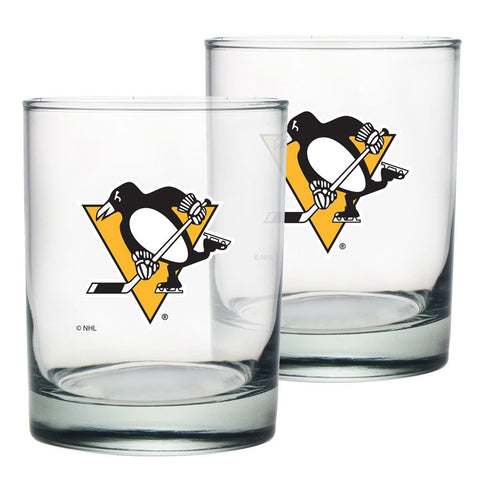 Pittsburgh Penguins Rocks Glass Set