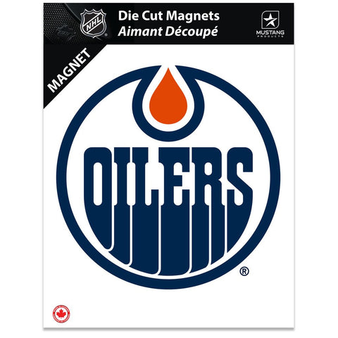 Edmonton Oilers Team Crest Magnet