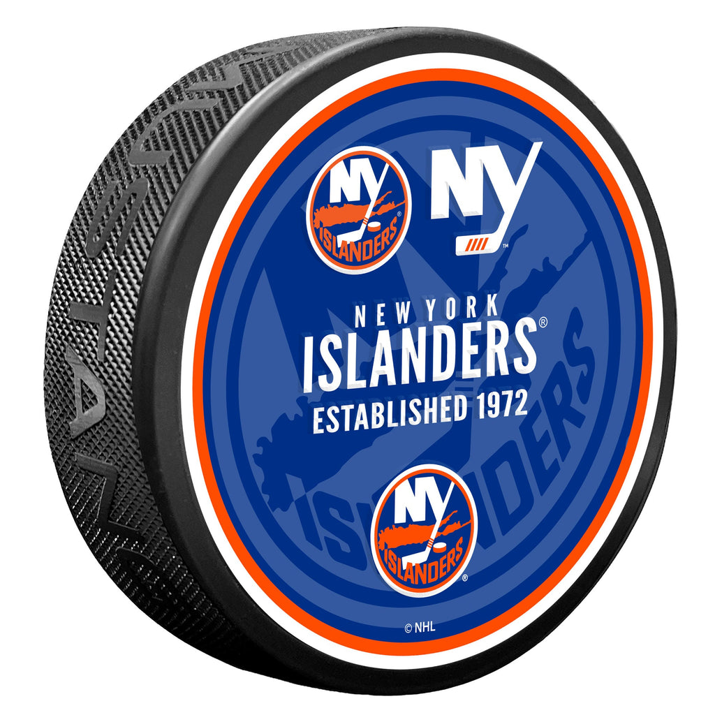 New York Islanders Heritage Puck