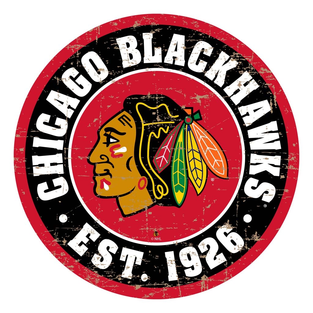 Chicago Blackhawks Wall Sign - 22