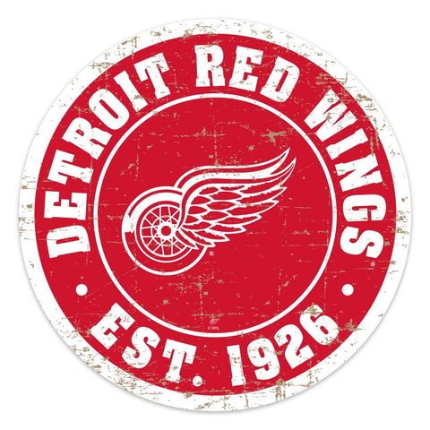Detroit Red Wings Wall Sign - 22