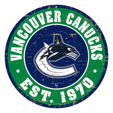 Vancouver Canucks Wall Sign - 22