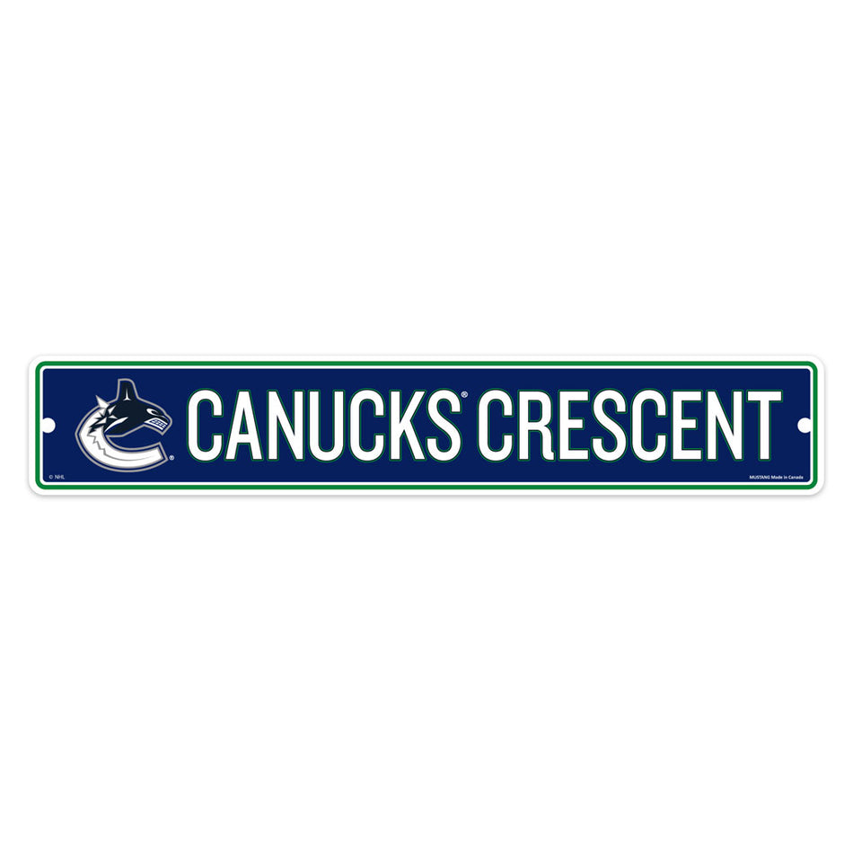 3" x 20" Sign | Vancouver Canucks | Street