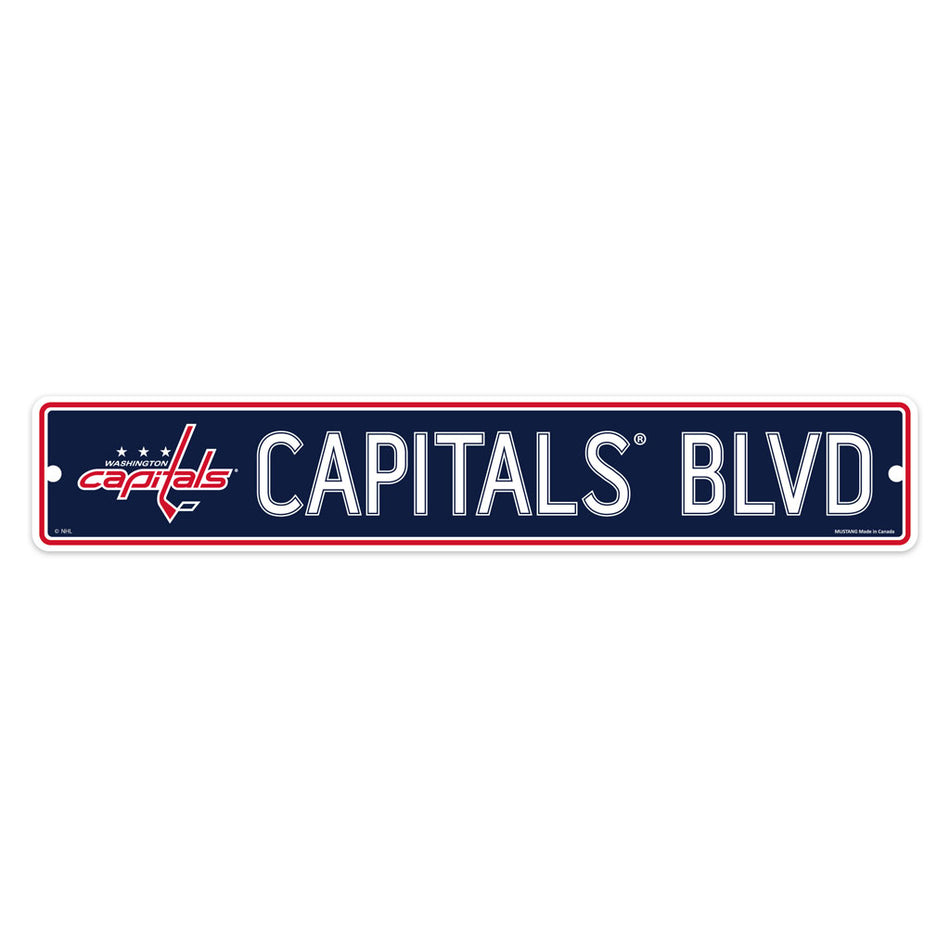3" x 20" Sign | Washington Capitals | Street