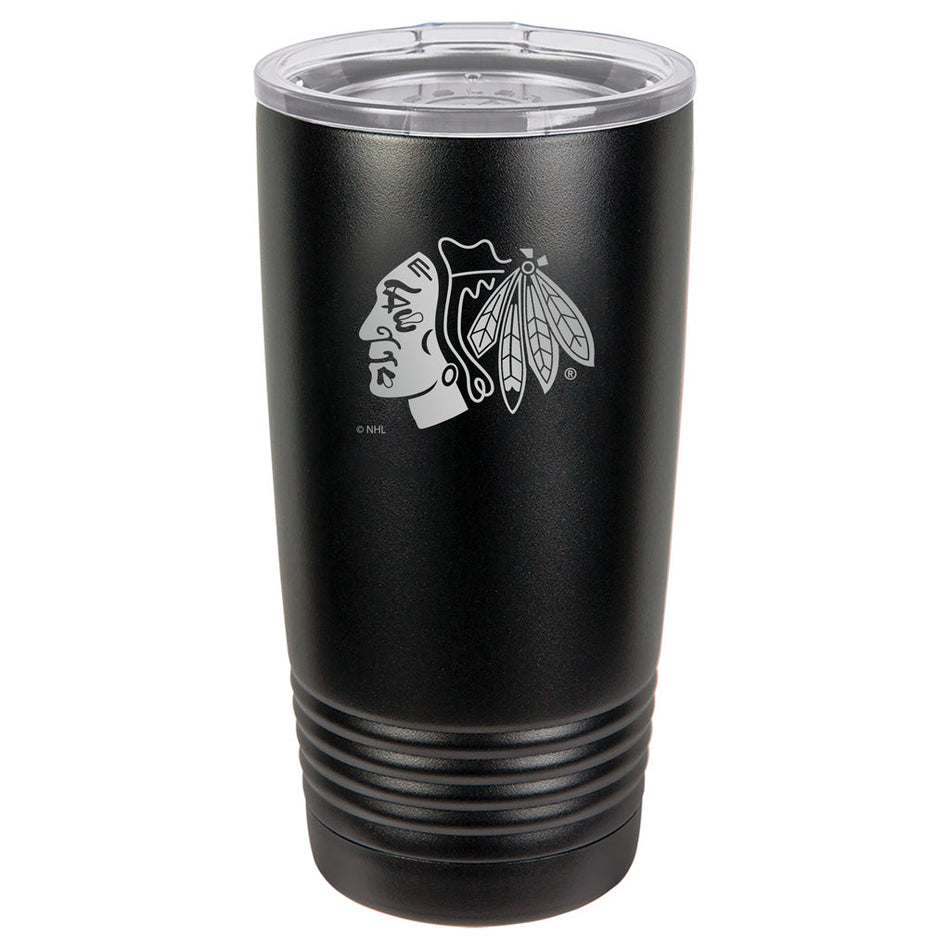 Chicago Blackhawks 20oz Polar Tumbler- Black