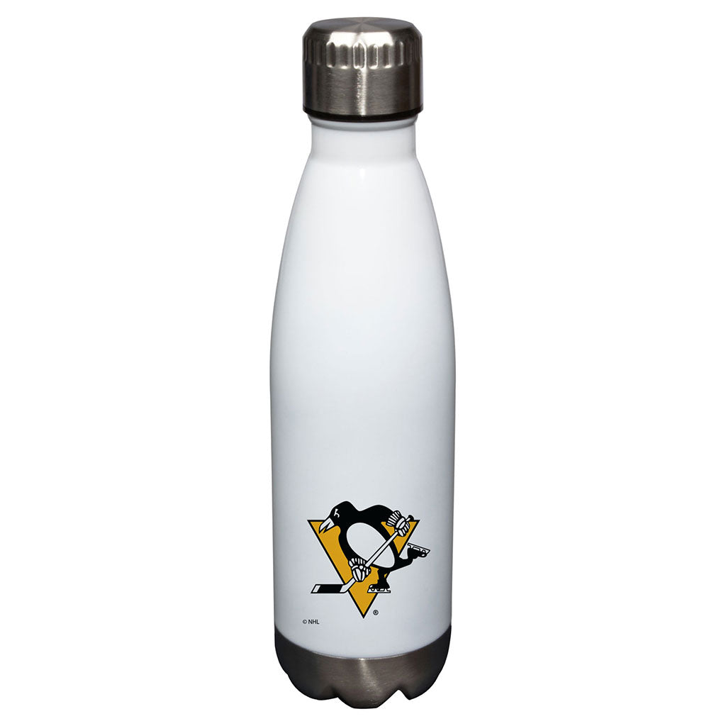 17oz White Pittsburgh Penguins Glacier Water Bottle