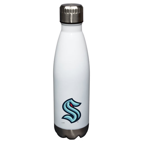 17oz White Seattle Kraken Glacier Water Bottle