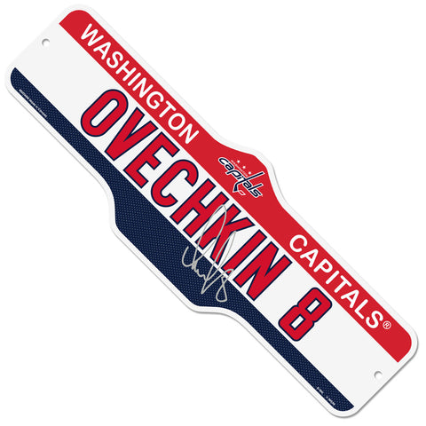 Player Street Sign – Washington Capitals – Ovechkin